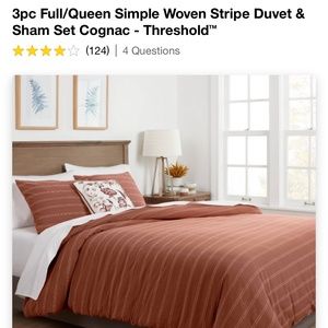 Duvet Cover and 2 Standard Shams